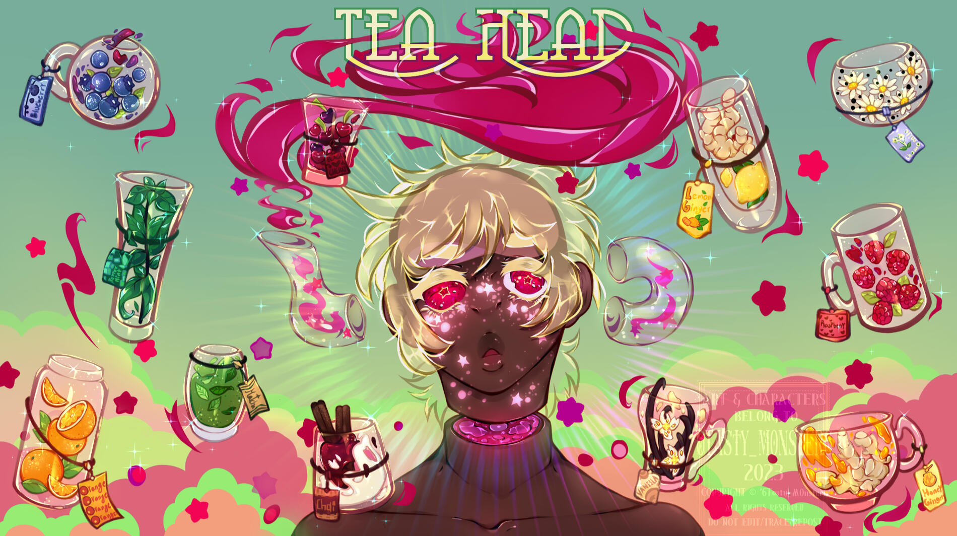 tea head_[ 6x4, 8.5x11 ]